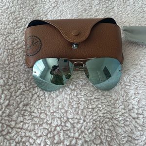 Mirrored Aviator style Ray-Ban Sunglasses